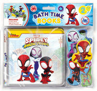 Spidey and His Amazing Friends Bath Time Books (Eva Bag)
