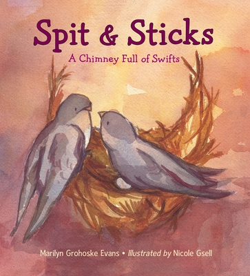 Spit & Sticks: A Chimney Full of Swifts - Evans, Marilyn Grohoske