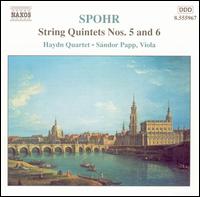 Spohr: String Quintets Nos. 5 & 6 - Budapest Haydn Quartet; Sndor Papp (viola)