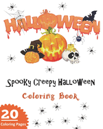Spooky Creepy Halloween Coloring Book