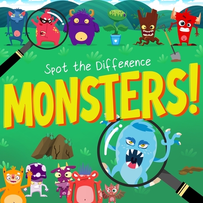 Spot the Difference - Monsters!: A Fun Search and Solve Book for Kids (Ages 4+) - Books, Webber