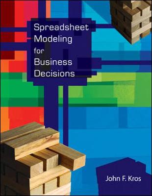 Spreadsheet Modeling for Business Decisions W/St CD, @Risk & Crystal Ball Access Cards - Kros, John F, and Kros John
