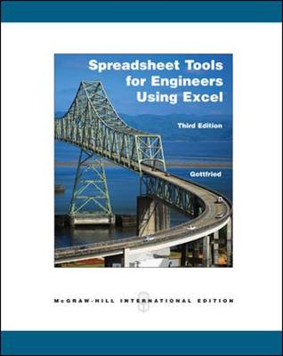 Spreadsheet Tools for Engineers using Excel - Gottfried, Byron