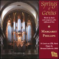 Springs of Genius - Margaret Phillips (organ)