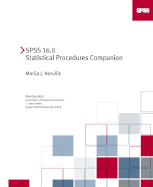 SPSS 16.0 Statistical Procedures Companion