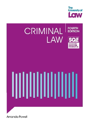 SQE - Criminal Law 4e - Powell, Amanda