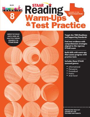 Staar: Reading Warm Ups and Test Practice G8 Workbook - Pippin, Jessica, and Fall, Brandon, and Romanet, Caroline