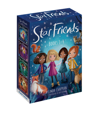 Star Friends Boxed Set, Books 1-4: Mirror Magic; Wish Trap; Secret Spell; Dark Tricks - Chapman, Linda, and Fleming, Lucy (Illustrator)