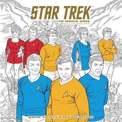 Star Trek: The Original Series Adult Coloring Book - Where No Man Has Gone Before - Cbs
