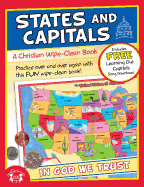 States and Capitals Christian Wipe-Clean Workbook