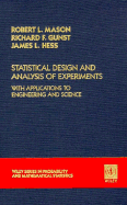 Statistical Design Analysis of Experiments with Applications to Engineering and Science