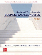 Statistical Techniques in Business and Economics ISE