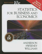 Statistics for Business and Economics - Anderson, David R, and Sweeney, Dennis J, and Williams, Thomas A