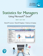 Statistics for Managers Using Microsoft Excel, Global Edition + MyLab Statistics with Pearson eText (Package)