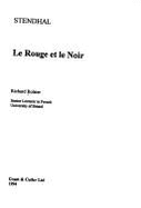 Stendhal: Le Rouge Et Le Noir