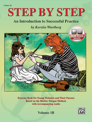 Step by Step 1b -- An Introduction to Successful Practice for Violin: Book & Online Audio - Wartberg, Kerstin