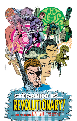 Steranko Is...Revolutionary! King-Size - Steranko, Jim (Text by), and Lee, Stan (Text by), and Thomas, Roy (Text by)