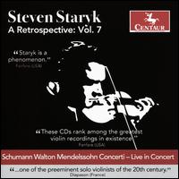 Steven Staryk: A Retrospective, Vol. 7 - Steven Staryk (violin)