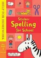 Sticker Spelling for School