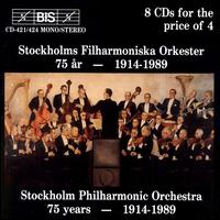 Stockholm Philharmonic 75th Anniversary - Aase Nordmo Lvberg (soprano); Alf Nilsson (oboe); Charles Barkel (violin); Elisabeth Sderstrm (soprano);...