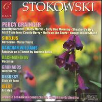 Stokowski conducts Grainger, Sibelius, Vaughan Williams, Rachmaninov, Granados, Debussy, Ibert - Percy Grainger (piano); Leopold Stokowski & His Symphony Orchestra; Leopold Stokowski (conductor)