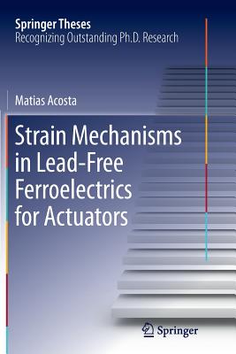 Strain Mechanisms in Lead-Free Ferroelectrics for Actuators - Acosta, Matias