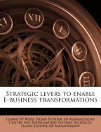 Strategic Levers to Enable E-Business Transformations
