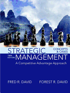 Strategic Management: A Competitive Advantage Approach, Concepts and Cases Plus Mylab Management with Pearson Etext -- Access Card Package