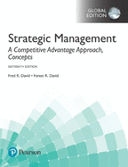 Strategic Management: A Competitive Advantage Approach, Concepts, Global Edition + MyLab Management with Pearson eText (Package)