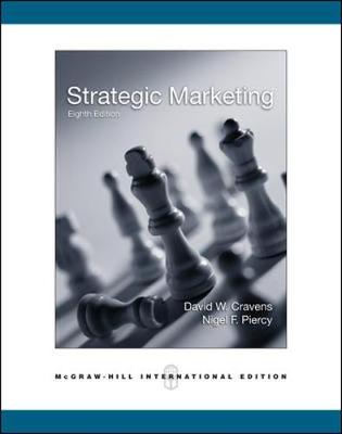 Strategic Marketing - Cravens, David, and Piercy, Nigel
