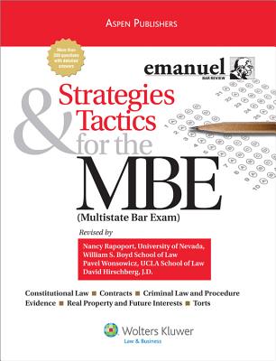 Strategies & Tactics for the MBE - Walton, Kimm Alayne, and Emanuel, Steven