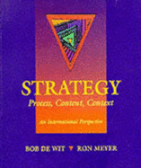 Strategy Process, Content, Context