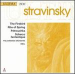 Stravinsky: The Firebird; Rite of Spring; Petrouchka; Scherzo fantastique - Philharmonia Orchestra; Eliahu Inbal (conductor)