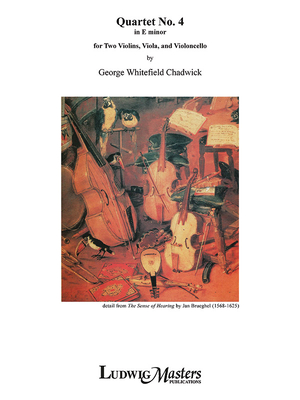 String Quartet No. 4: Conductor Score & Parts - Chadwick, George Whitefield (Composer)