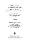 Structural Analysis Systems Vol. 5: Expert Systems in Structural Analysis - Niku-Lari, A (Editor)
