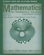 Student Hints and Solutions to Accompany Mathematics for Elementary Teachers: A Contemporary Approach