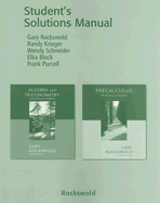 Student Solutions Manual for Algebra and Trigonometry with Modeling and Visualization
