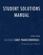 Student Solutions Manual for Calculus: Early Transcendentals