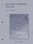 Student Solutions Manual for Elementary Statistics Using Excel