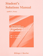 Student Solutions Manual for Introductory and Intermediate Algebra