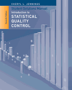 Student Solutions Manual to accompany Introduction to Statistical Quality Control, 7e