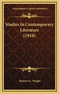 Studies in Contemporary Literature (1918)