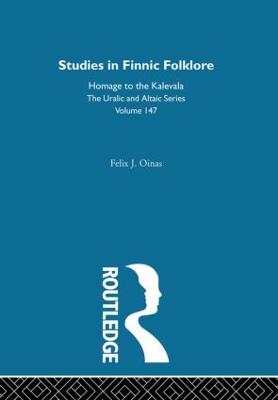 Studies in Finnic Folklore - Oinas, Felix