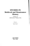 Studies in Medieval and Renaissance History