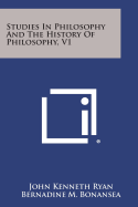 Studies in Philosophy and the History of Philosophy, V1