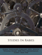 Studies in Rabies