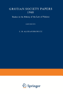 Studies in the History of the Law of Nations