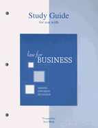 Study Guide for Use with Law for Business