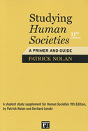 Studying Human Societies: A Primer and Guide