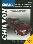 Subaru Legacy and Forester: 2000-2006 Repair Manual - Maddox, Robert